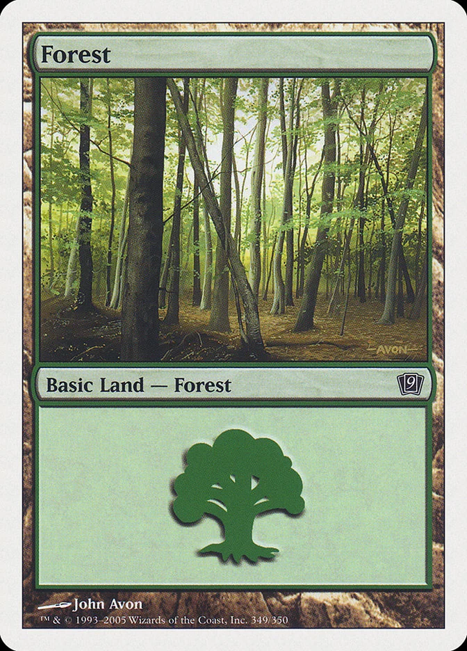 Forest 「9ED/349」「EN」