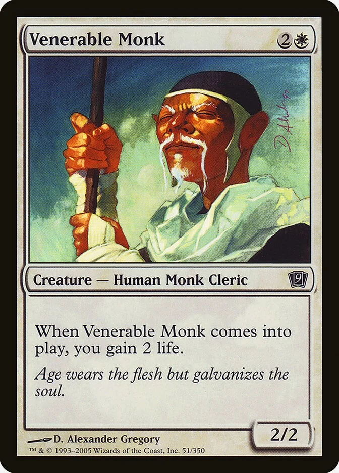 Venerable Monk 「9ED/51★」「EN」