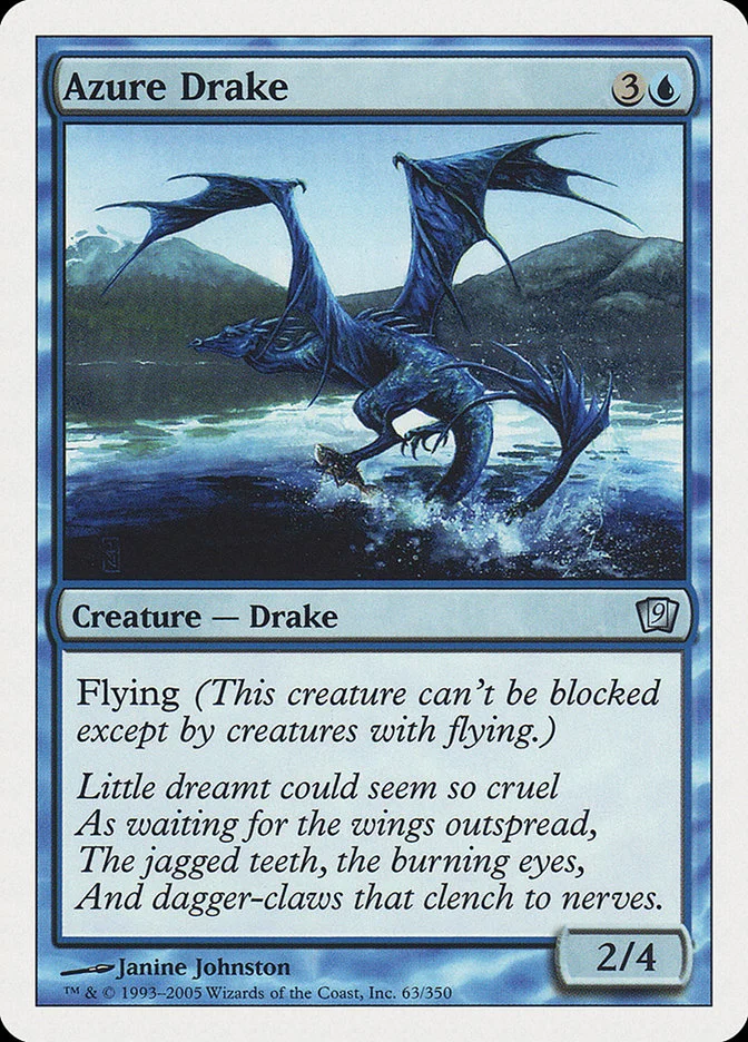 Azure Drake 「9ED/63」「EN」