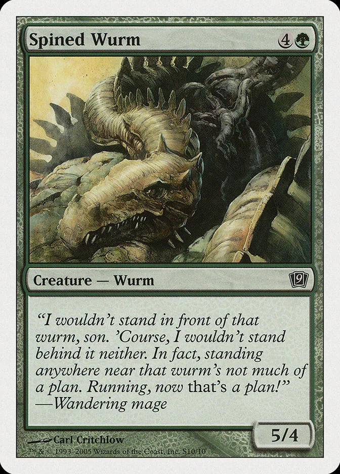 Spined Wurm 「9ED/S10」「EN」