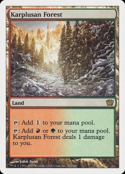 Karplusan Forest #321 · Magic: The Gathering