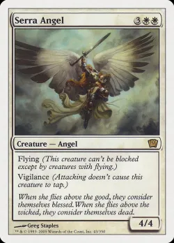 Serra Angel #43 · Magic: The Gathering