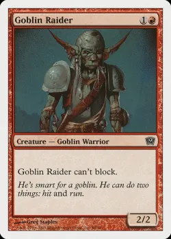 Goblin Raider #S8 · Magic: The Gathering