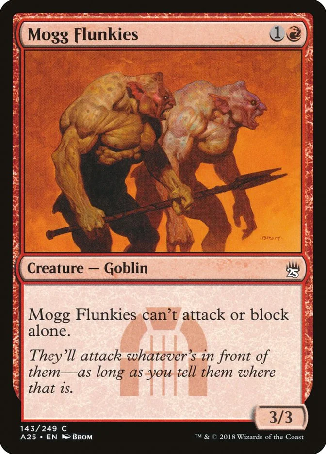 Mogg Flunkies 「A25/143」「EN」