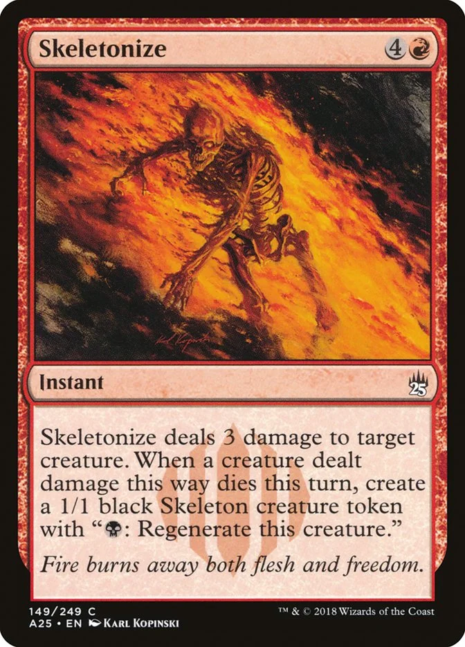 Skeletonize 「A25/149」「EN」