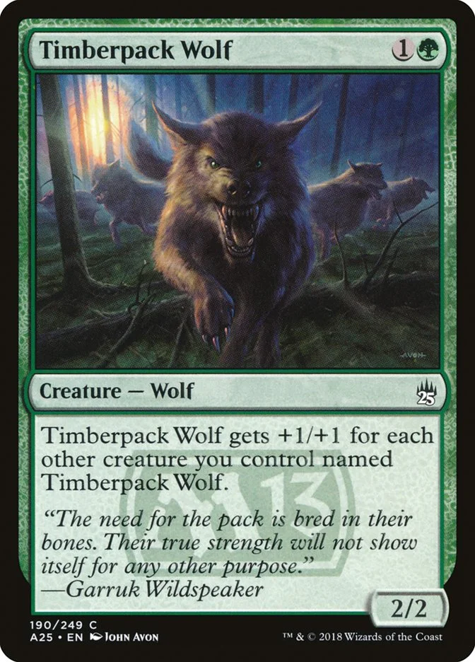Timberpack Wolf 「A25/190」「EN」