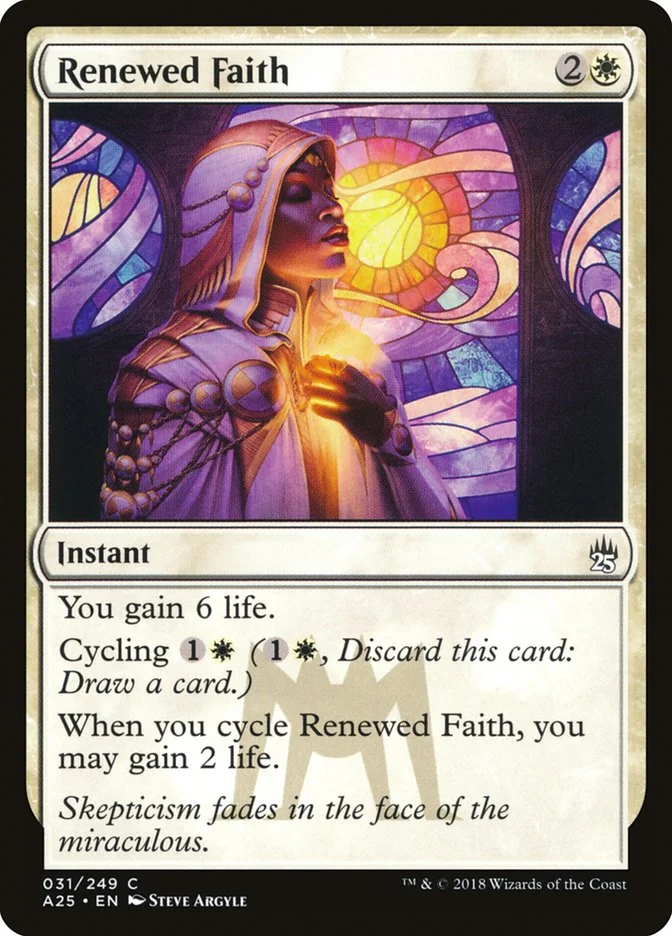 Renewed Faith 「A25/31」「EN」