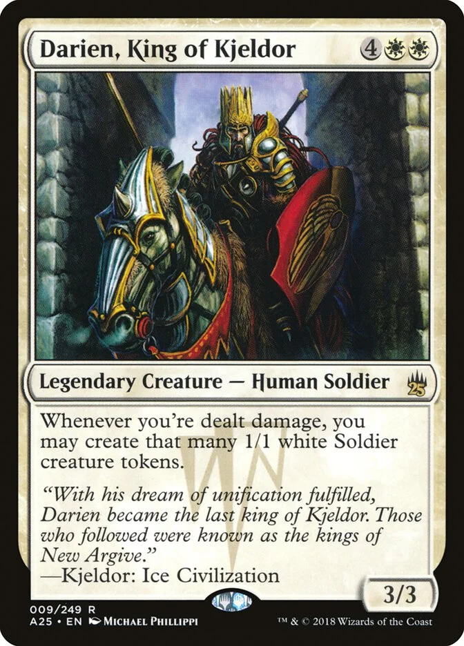 Darien, King of Kjeldor 「A25/9」「EN」