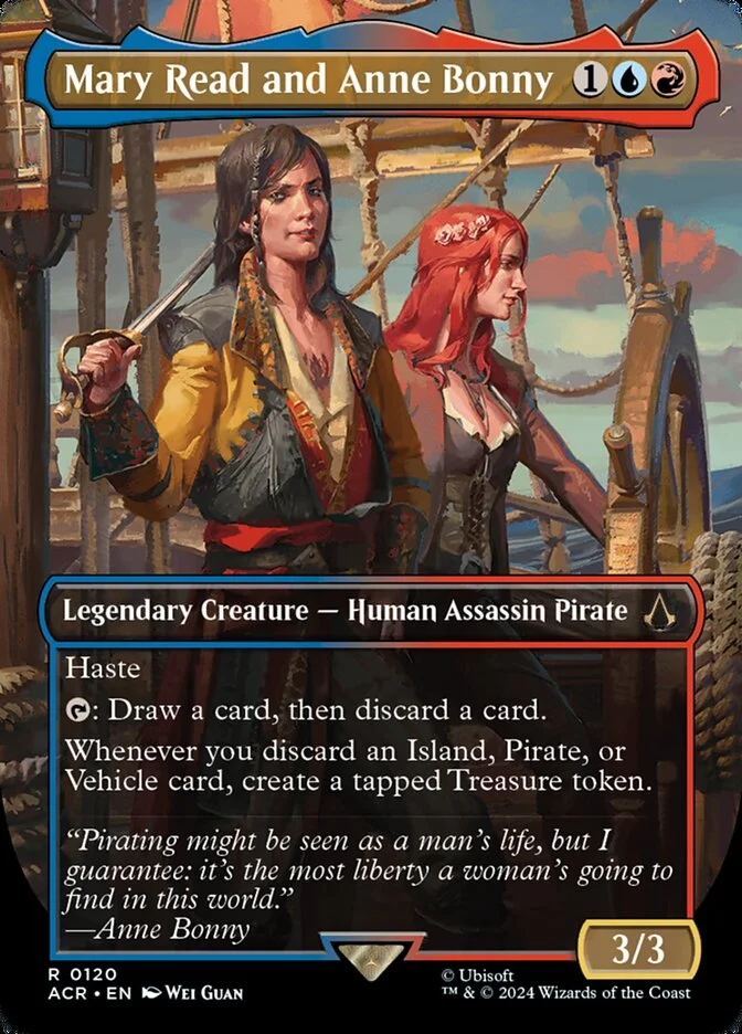 Mary Read and Anne Bonny 「ACR/120」「EN」
