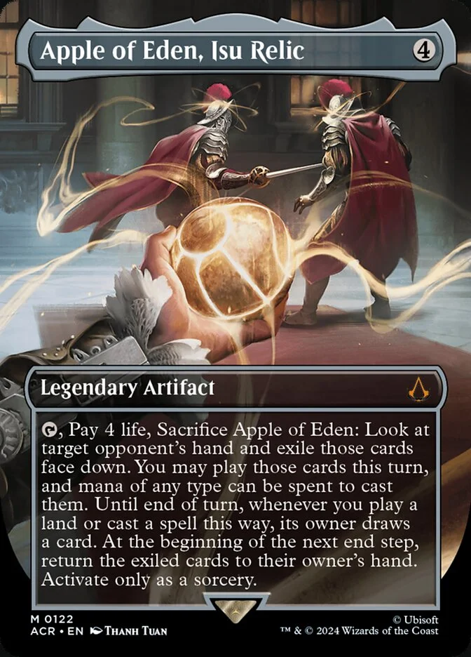 Apple of Eden, Isu Relic 「ACR/122」「EN」