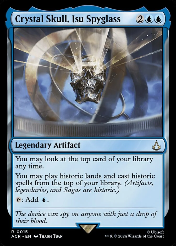 Crystal Skull, Isu Spyglass 「ACR/15」「EN」