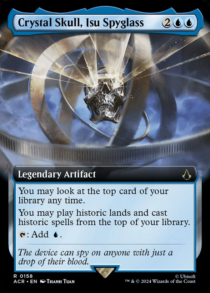 Crystal Skull, Isu Spyglass 「ACR/158」「EN」