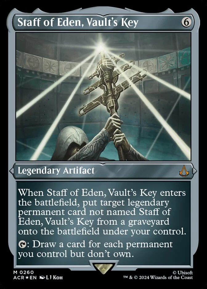 Staff of Eden, Vault's Key 「ACR/260」「EN」