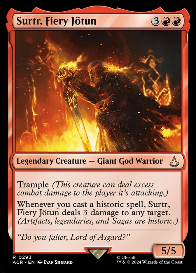 Surtr, Fiery Jötun 「ACR/293」「EN」