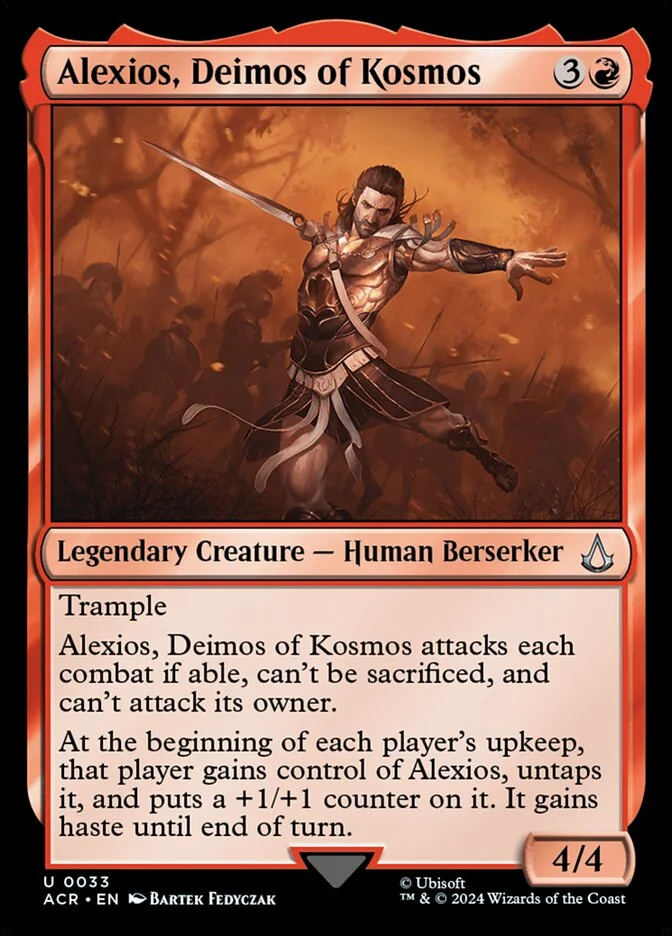 Alexios, Deimos of Kosmos 「ACR/33」「EN」