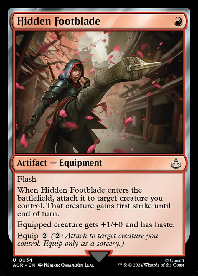 Hidden Footblade 「ACR/34」「EN」