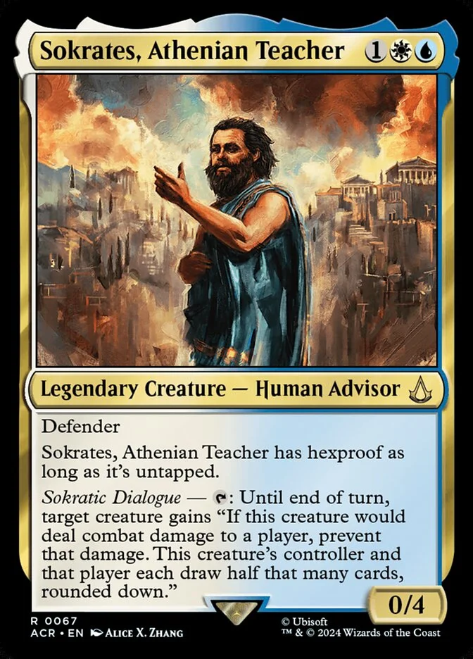 Sokrates, Athenian Teacher 「ACR/67」「EN」