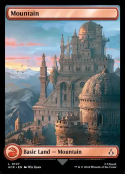 Mountain #107 · Magic: The Gathering