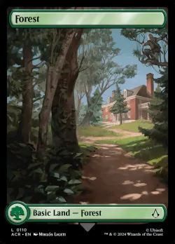 Forest #110 · Magic: The Gathering
