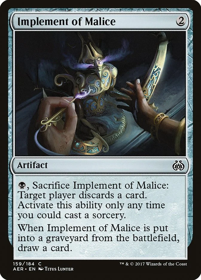Implement of Malice 「AER/159」「EN」