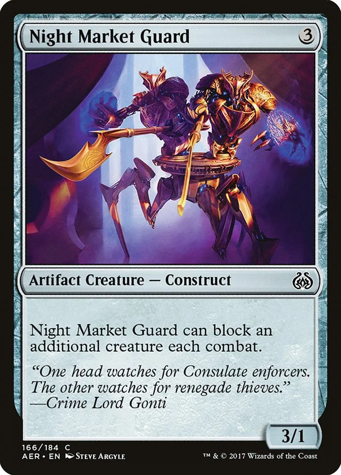 Night Market Guard 「AER/166」「EN」