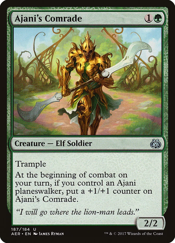 Ajani's Comrade 「AER/187」「EN」