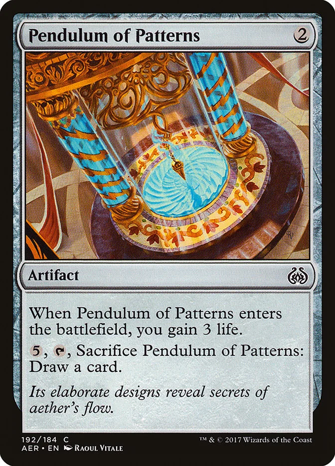 Pendulum of Patterns 「AER/192」「EN」