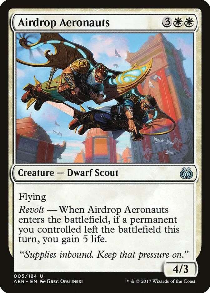 Airdrop Aeronauts 「AER/5」「EN」