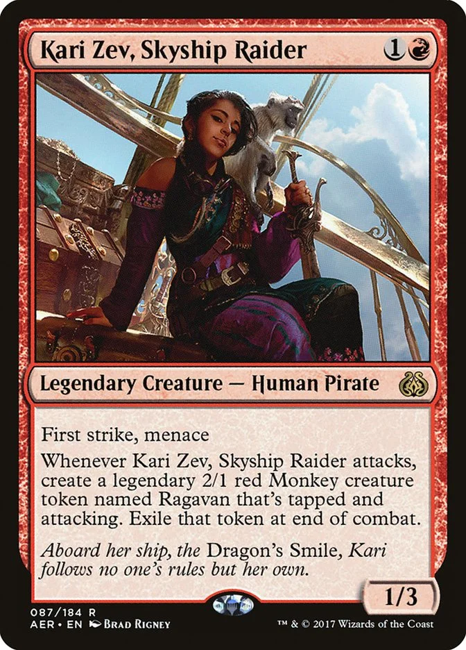 Kari Zev, Skyship Raider 「AER/87」「EN」