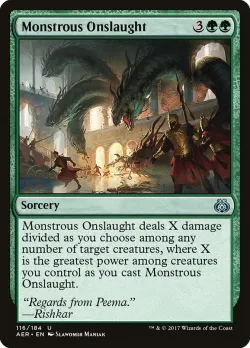 Monstrous Onslaught #116 · Magic: The Gathering