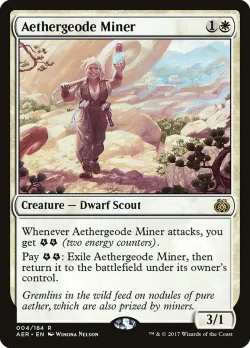 Aethergeode Miner #4 · Magic: The Gathering