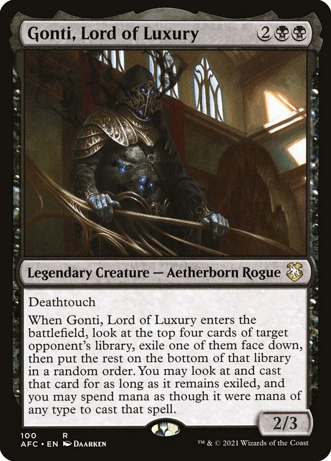 Gonti, Lord of Luxury 「AFC/100」「EN」
