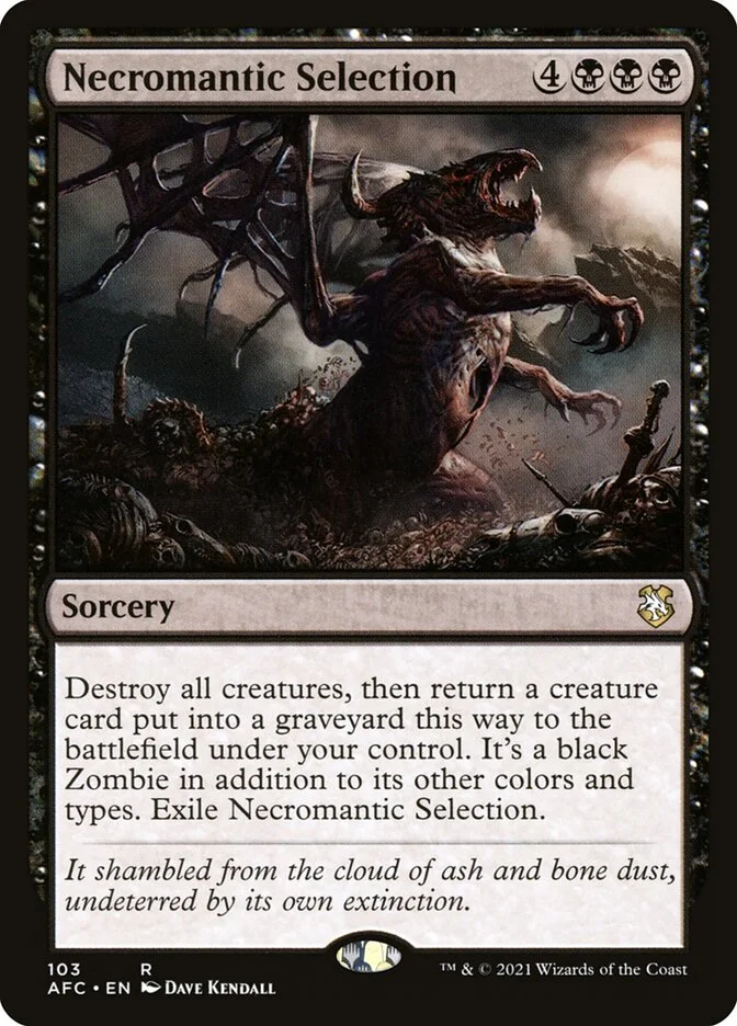 Necromantic Selection 「AFC/103」「EN」