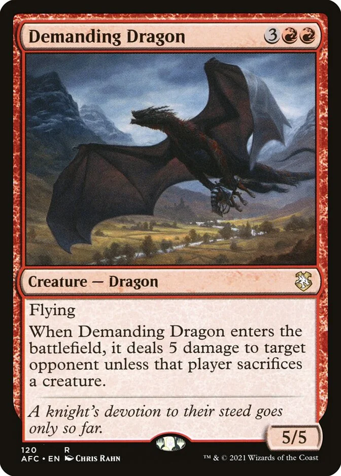Demanding Dragon 「AFC/120」「EN」