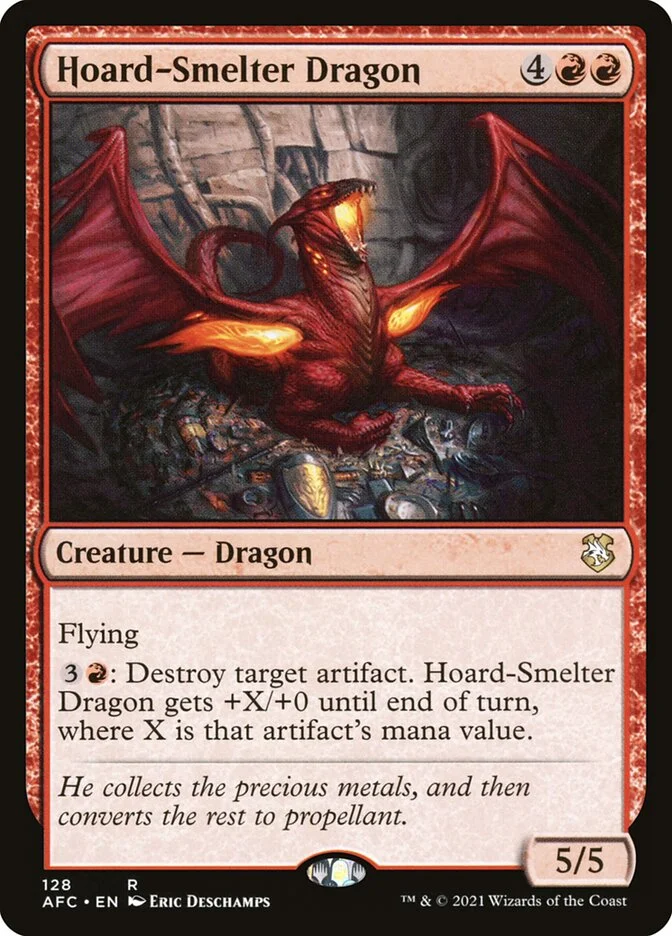 Hoard-Smelter Dragon 「AFC/128」「EN」