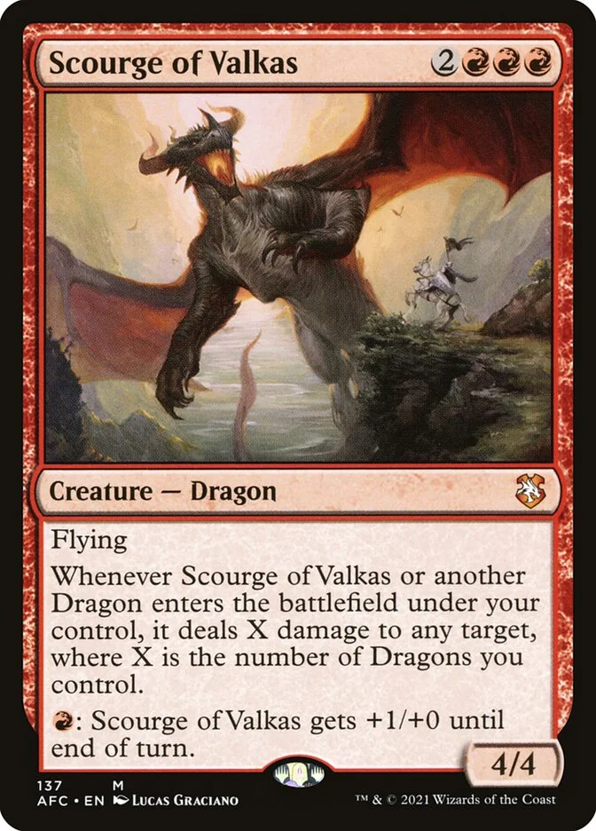 Scourge of Valkas 「AFC/137」「EN」