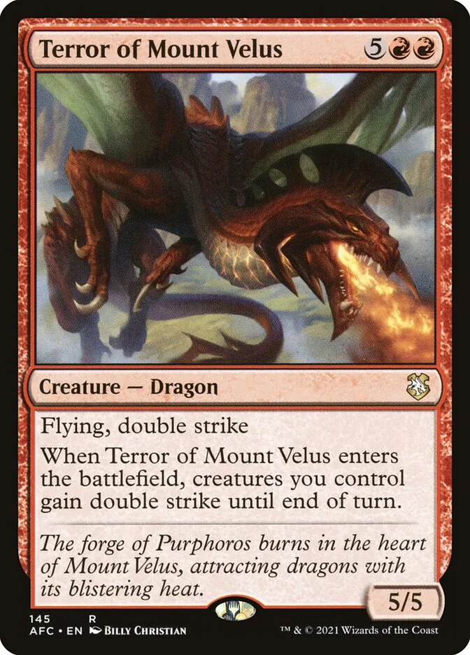 Terror of Mount Velus 「AFC/145」「EN」