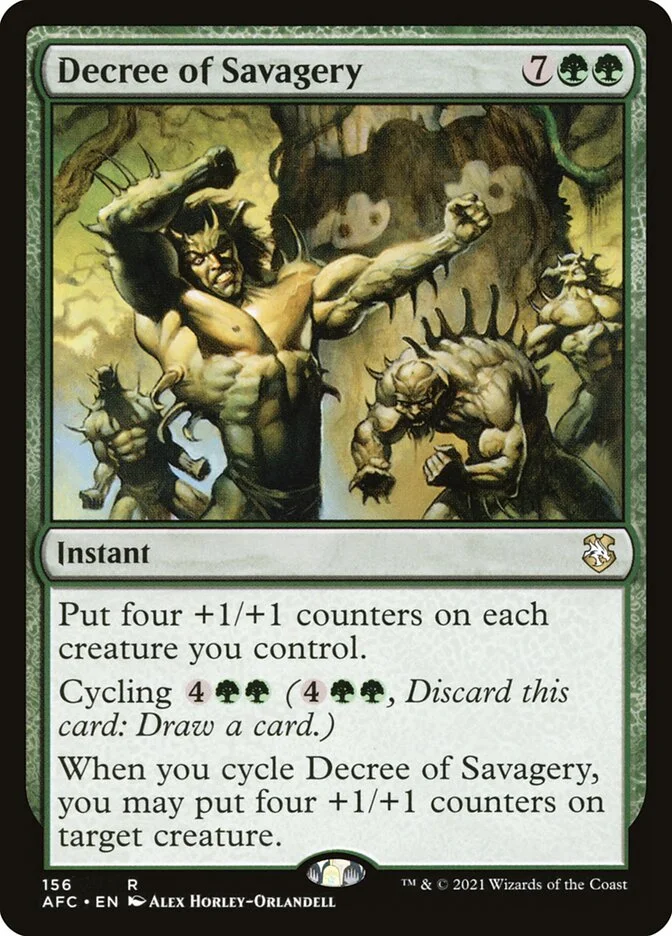 Decree of Savagery 「AFC/156」「EN」
