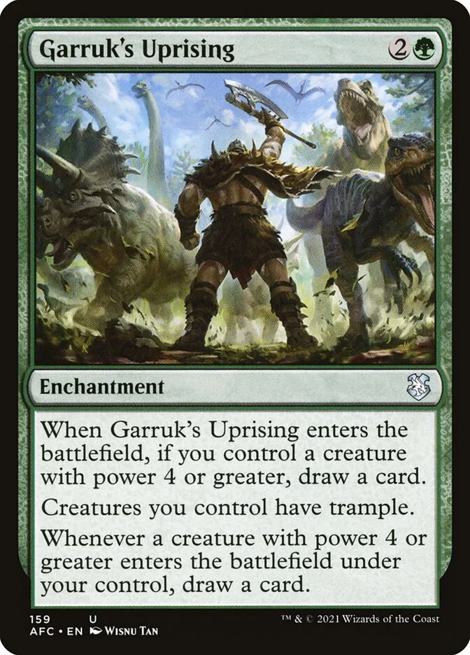 Garruk's Uprising 「AFC/159」「EN」