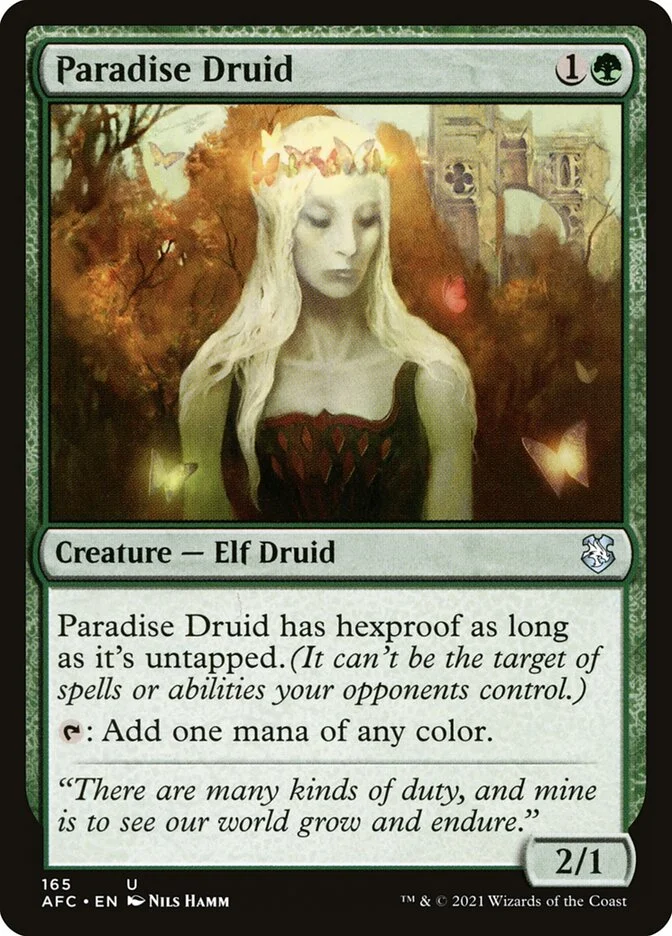 Paradise Druid 「AFC/165」「EN」