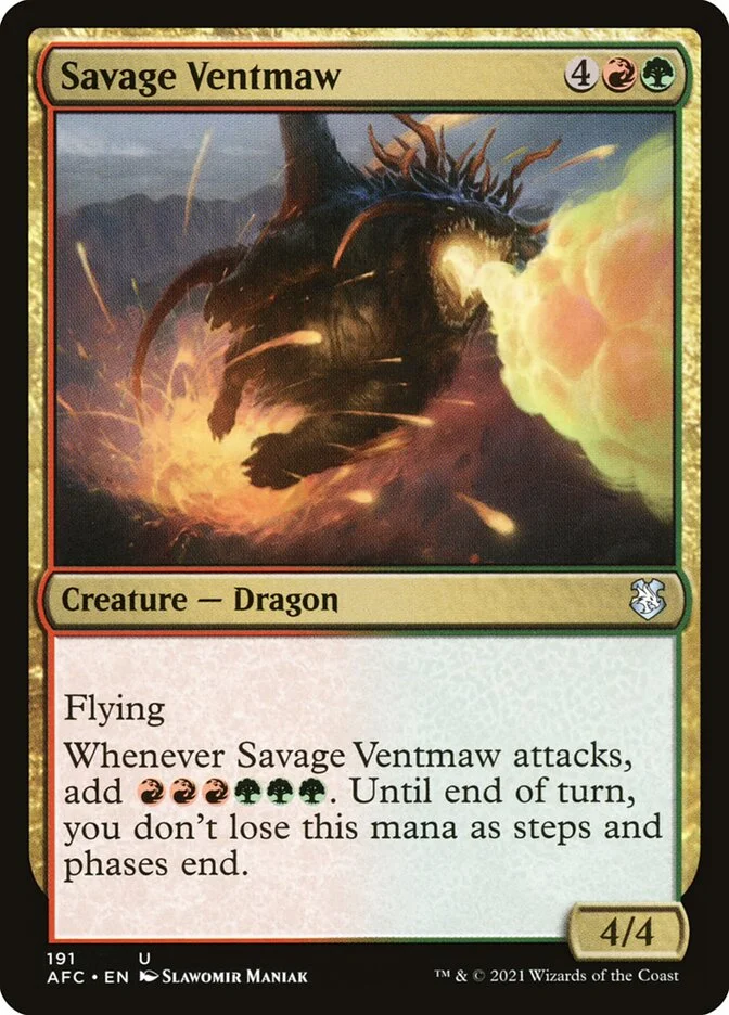 Savage Ventmaw 「AFC/191」「EN」