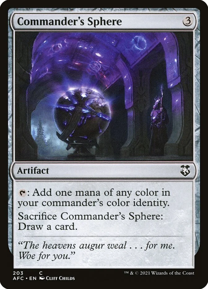Commander's Sphere 「AFC/203」「EN」
