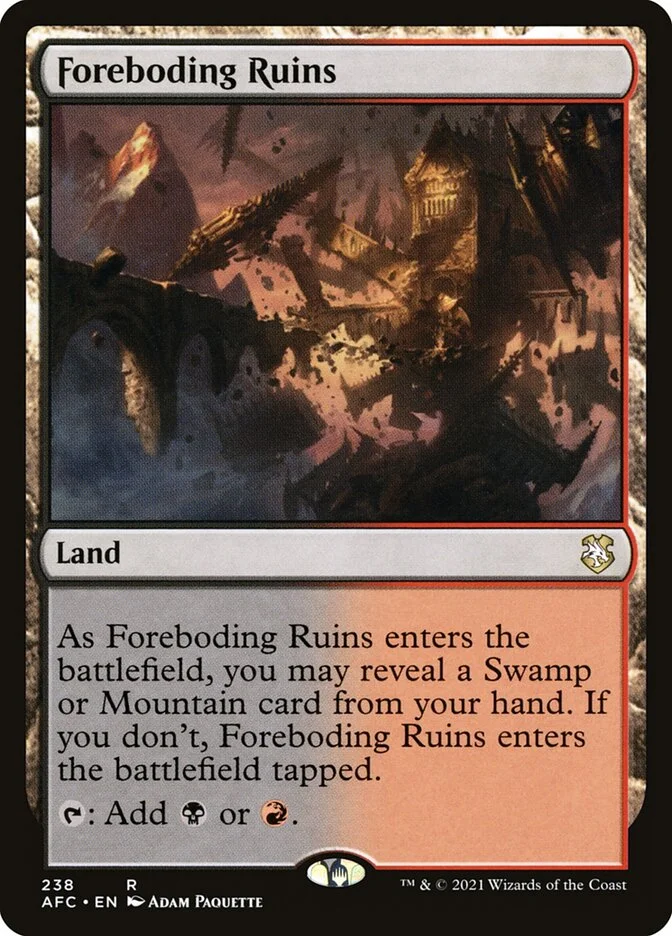 Foreboding Ruins 「AFC/238」「EN」