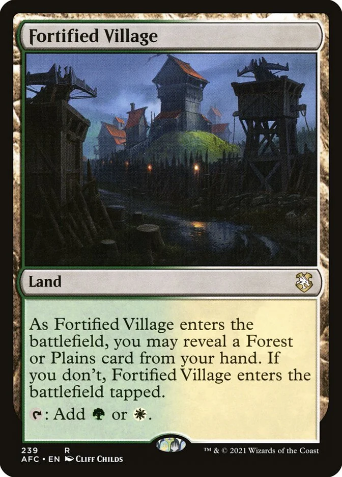 Fortified Village 「AFC/239」「EN」