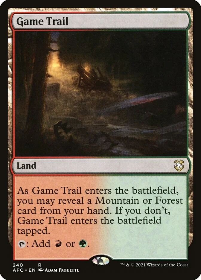 Game Trail 「AFC/240」「EN」