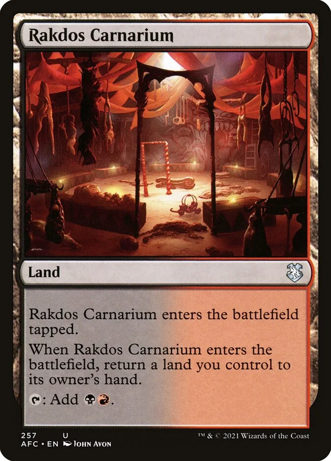 Rakdos Carnarium 「AFC/257」「EN」