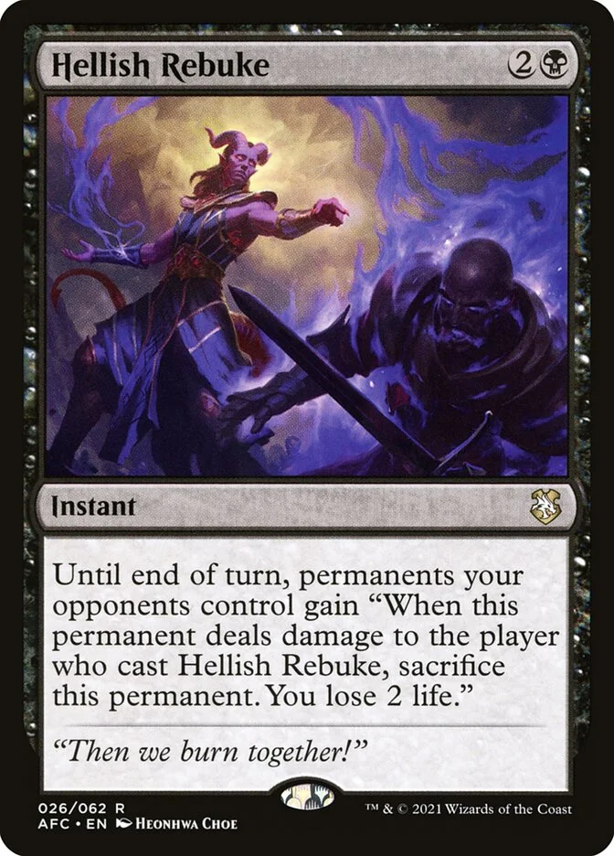 Hellish Rebuke 「AFC/26」「EN」