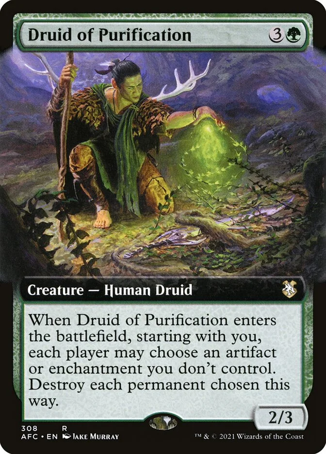Druid of Purification 「AFC/308」「EN」