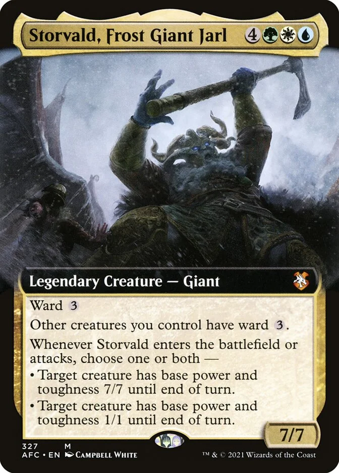 Storvald, Frost Giant Jarl 「AFC/327」「EN」