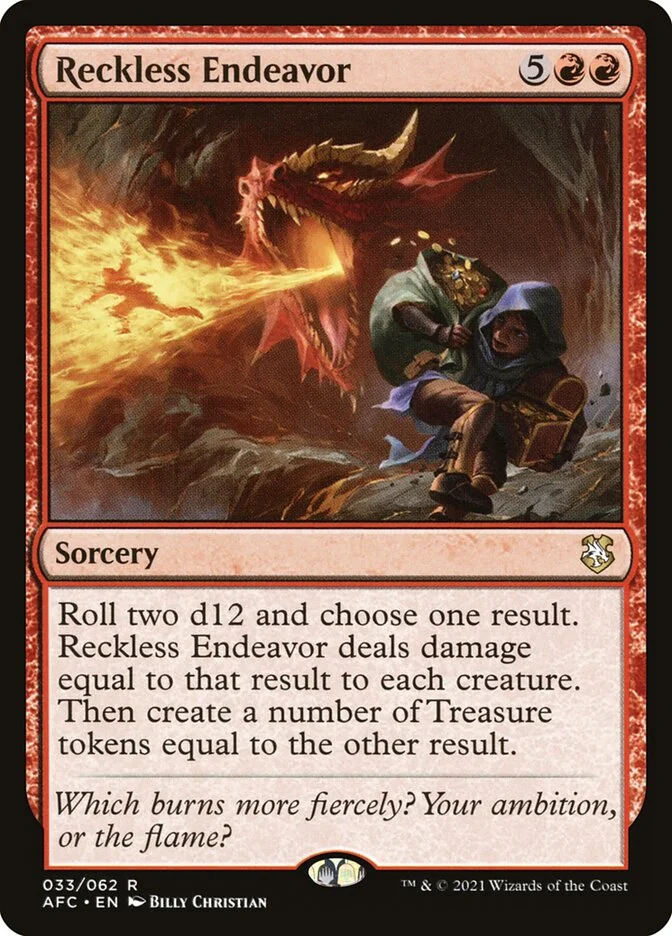 Reckless Endeavor 「AFC/33」「EN」